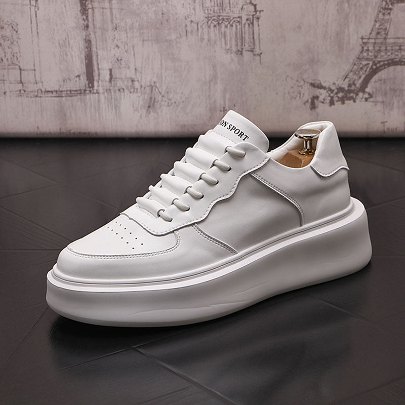 Caldera Split Leather Platform Sneaker