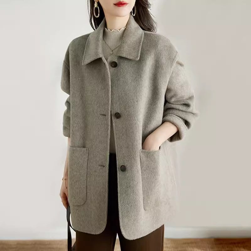 Harlow Oversized Wool Blend Coat