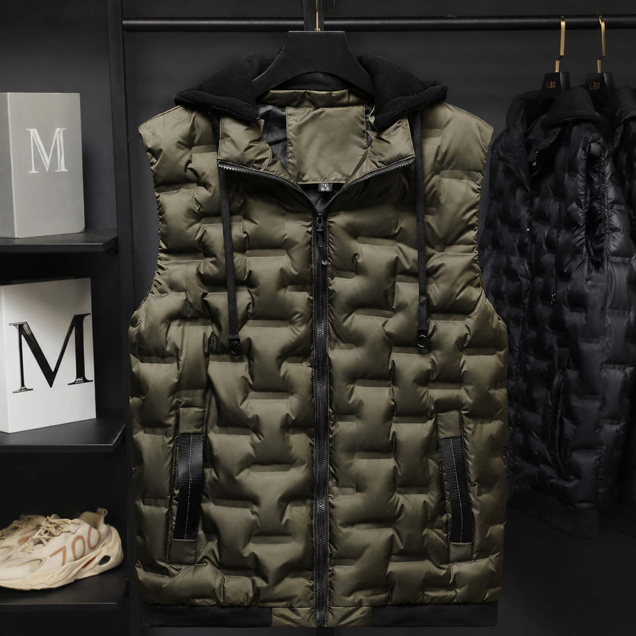 Portman Quilted Hooded Vest