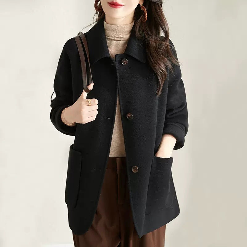Harlow Oversized Wool Blend Coat