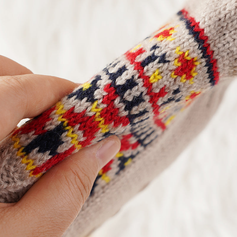 Bergen Cotton Knit Non-Slip Socks