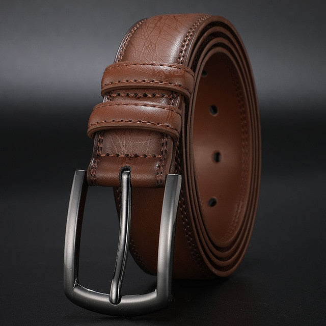 Halden Leather Pin Buckle Belt