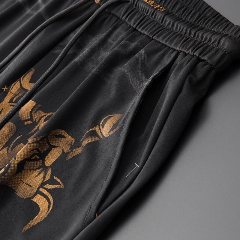 Hawthorne Graphic Printed Drawstring Shorts