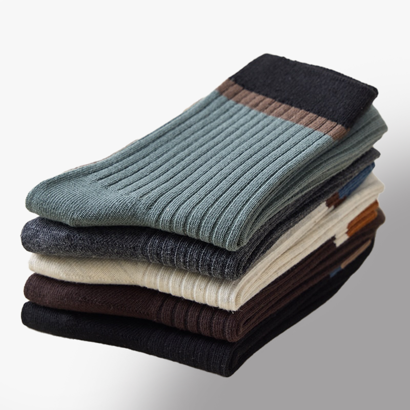 Cascade Breathable Cotton Crew Socks