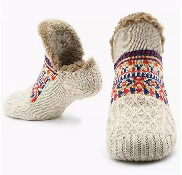 Bergen Cotton Knit Non-Slip Socks