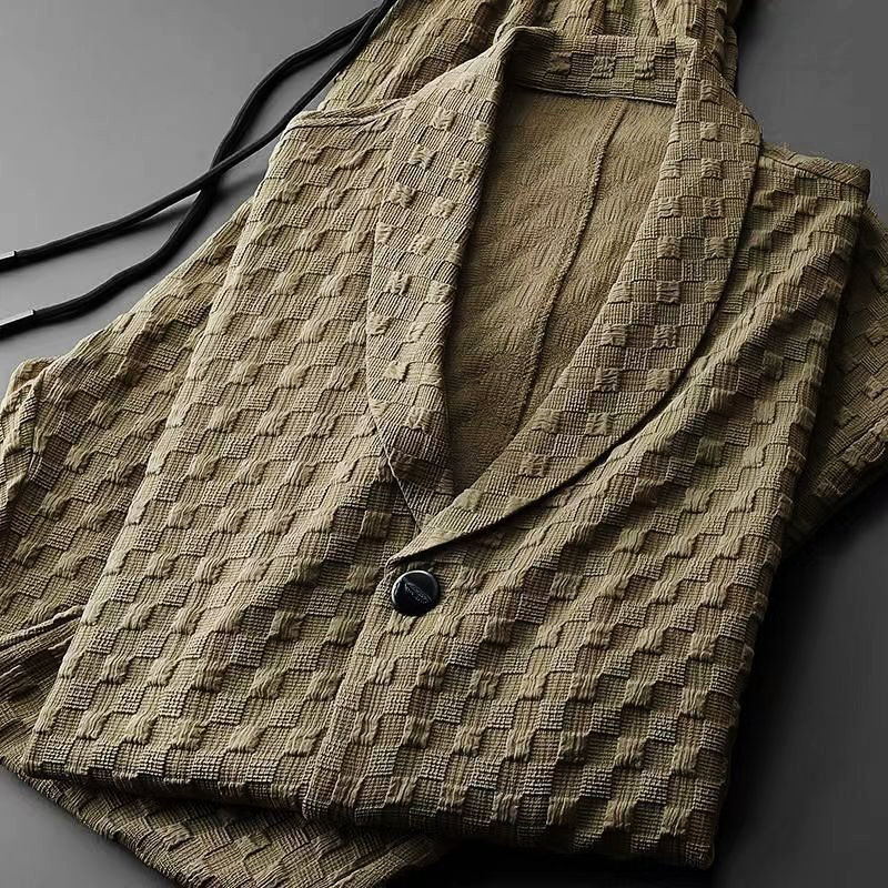 Blythe Cotton Waffle-Weave Leisure Set