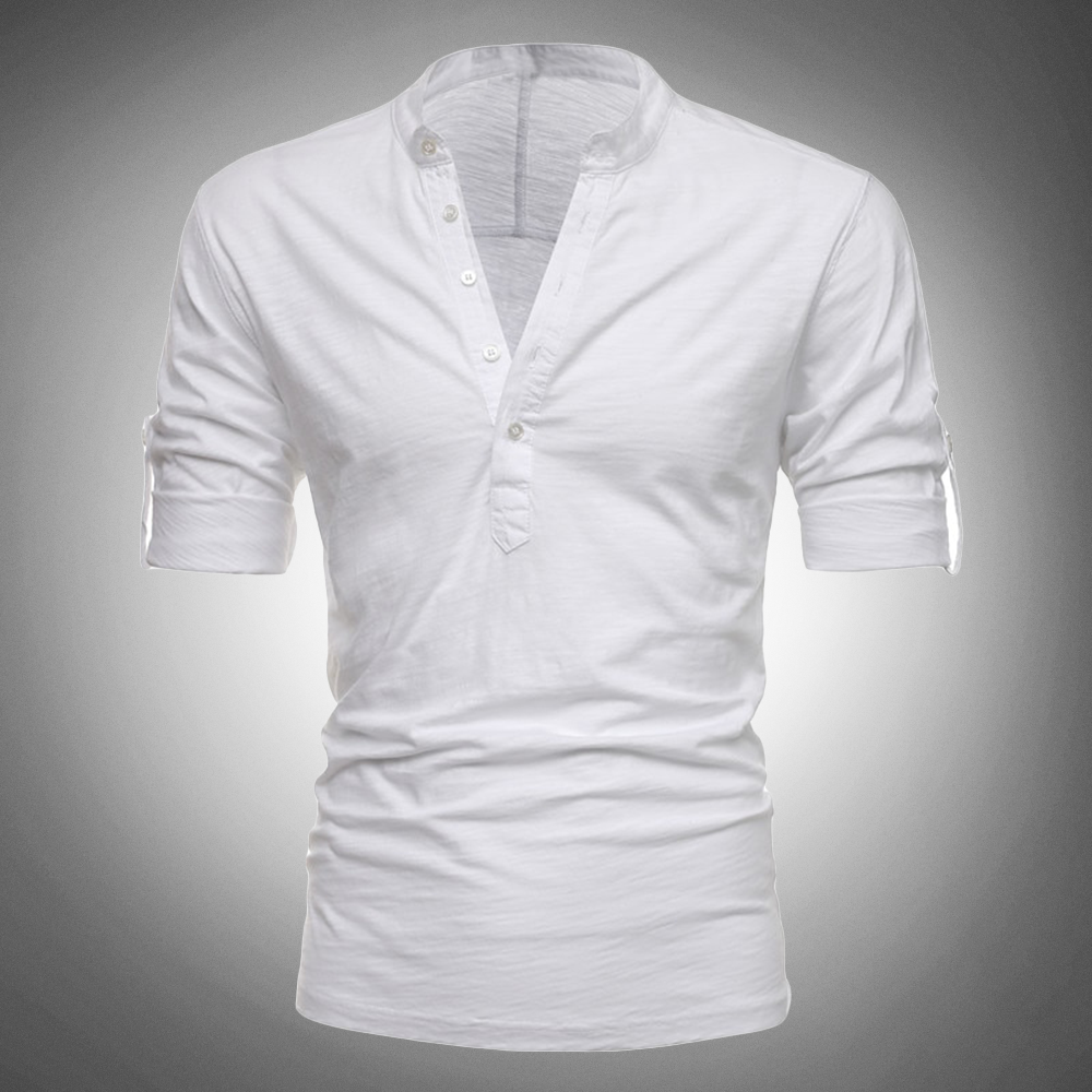 Marcello Slim Fit Cotton Short Sleeve Shirt