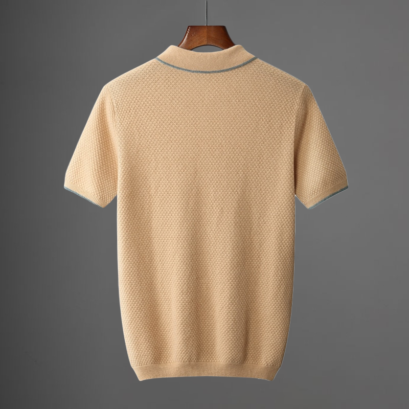Harding Slim Fit Cashmere Polo Shirt