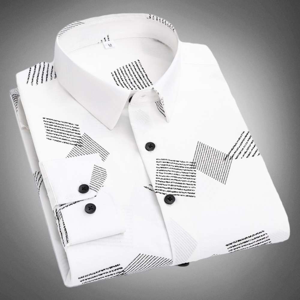 Ravello Slim Fit Cotton Blend Dress Shirt