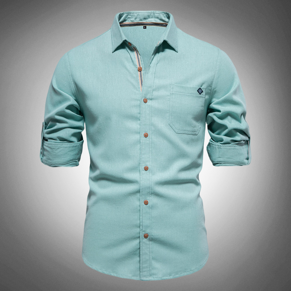 Ashford Slim Fit Cotton Button Up Shirt