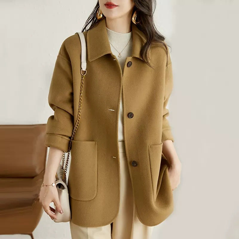 Harlow Oversized Wool Blend Coat