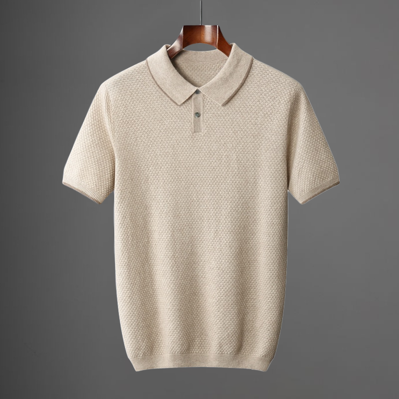 Harding Slim Fit Cashmere Polo Shirt
