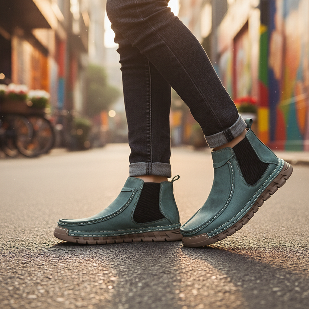 Halden Suede Ankle Boots
