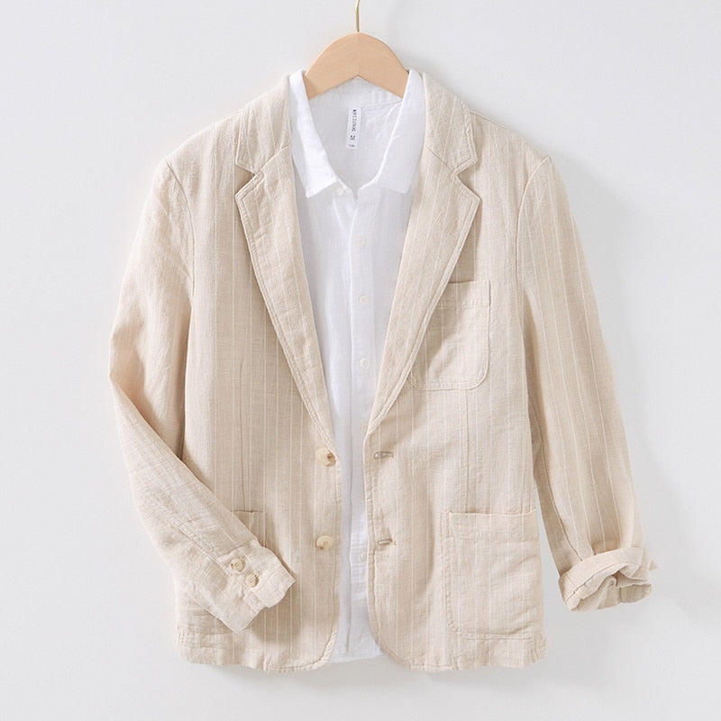 Caldera Relaxed Fit Linen Blazer