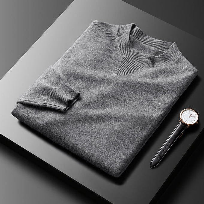 Harlow Relaxed Crewneck Acrylic Sweater