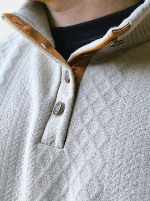 Ashford High Collar Pullover Sweater