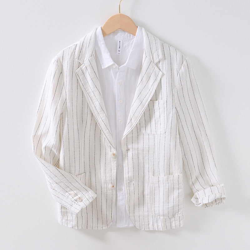 Caldera Relaxed Fit Linen Blazer