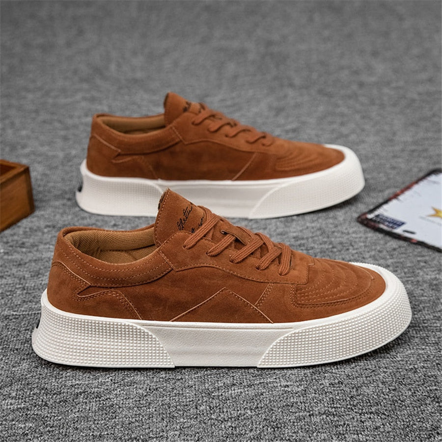 Hudson Canvas Lace-Up Sneakers