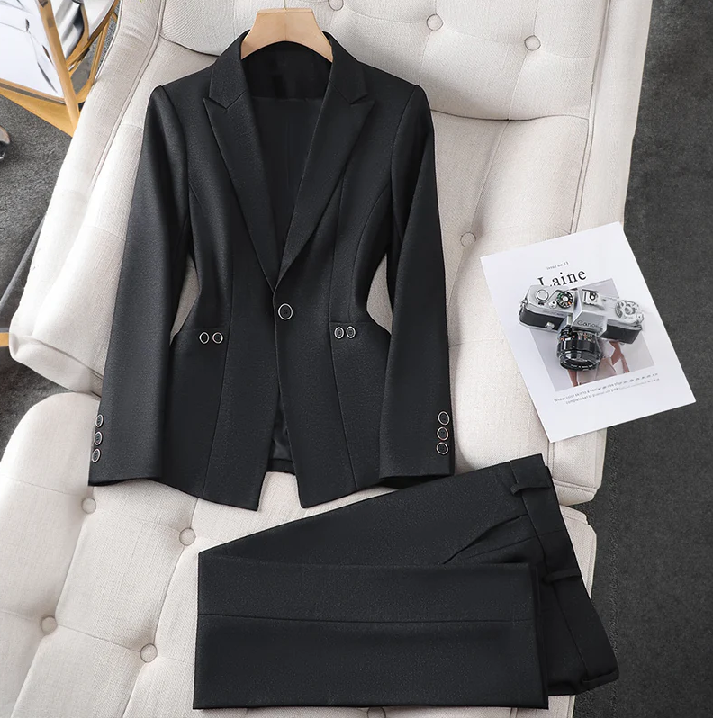 Cassian Soft-Structure Blazer And Trouser Set
