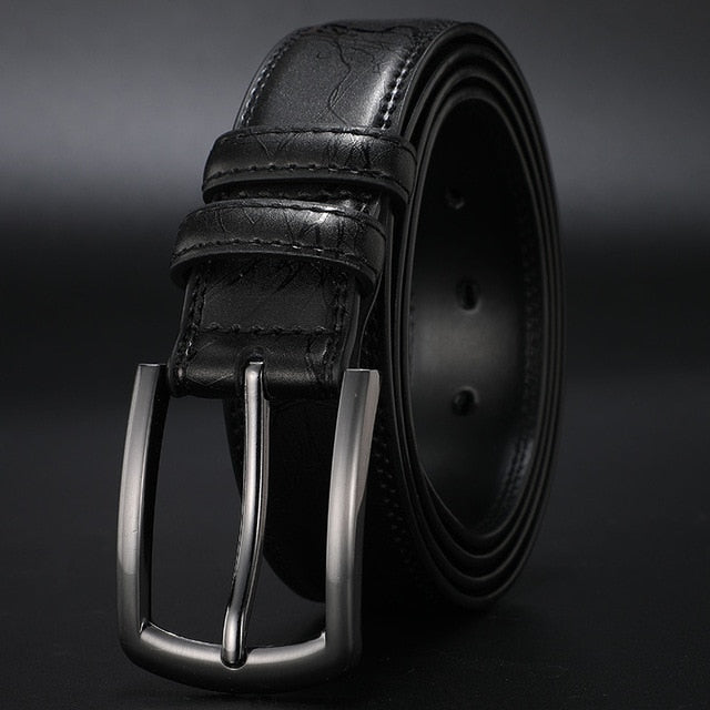 Halden Leather Pin Buckle Belt