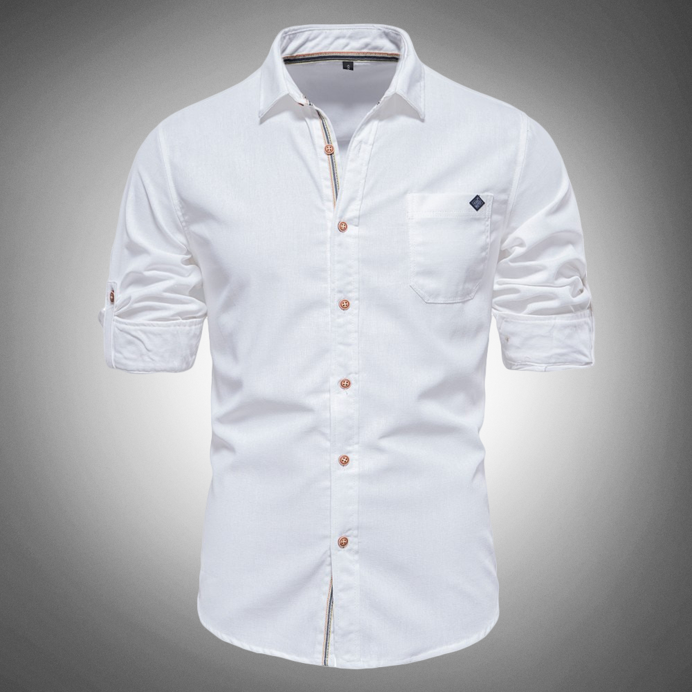 Ashford Slim Fit Cotton Button Up Shirt