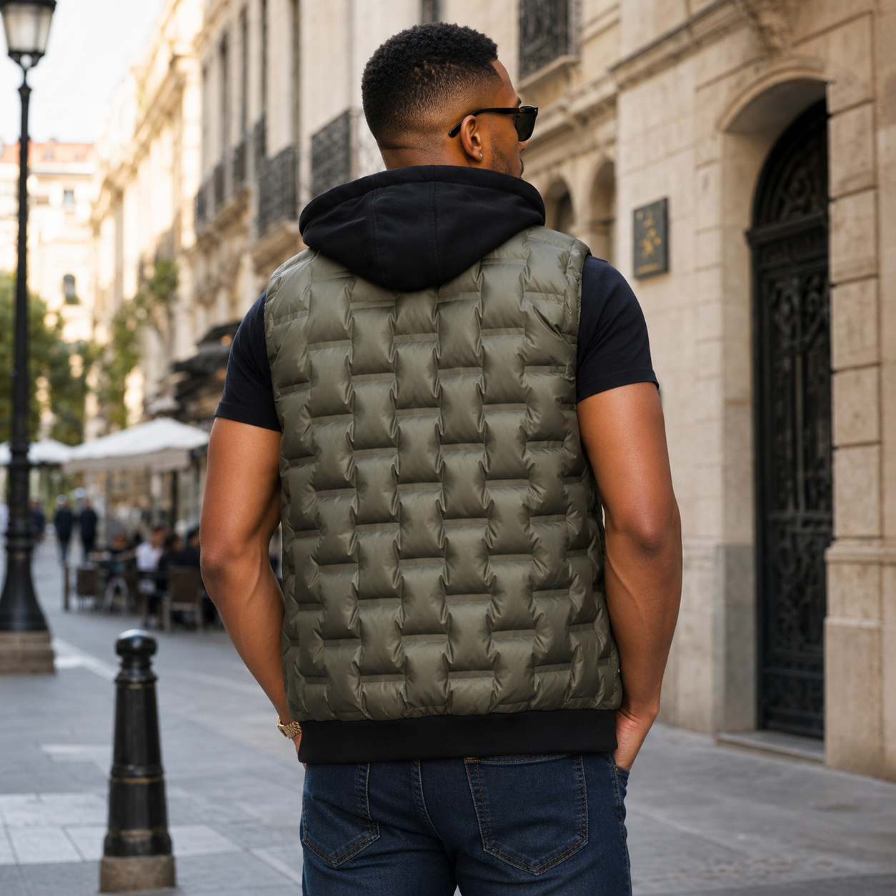 Portman Quilted Hooded Vest