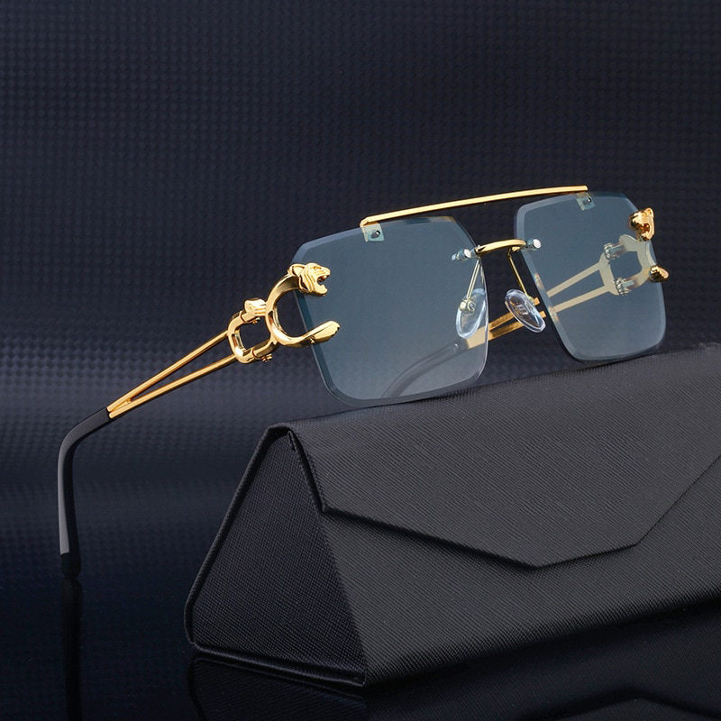 Luxora Rimless UV400 Protection Sunglasses