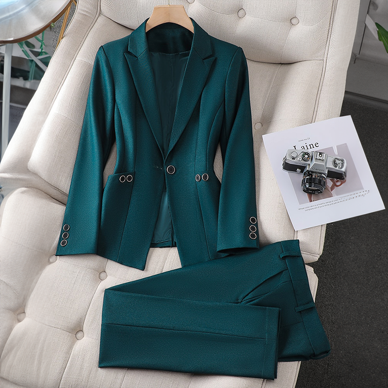 Cassian Soft-Structure Blazer And Trouser Set