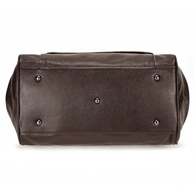 Ashford Genuine Leather Duffle Weekender Bag