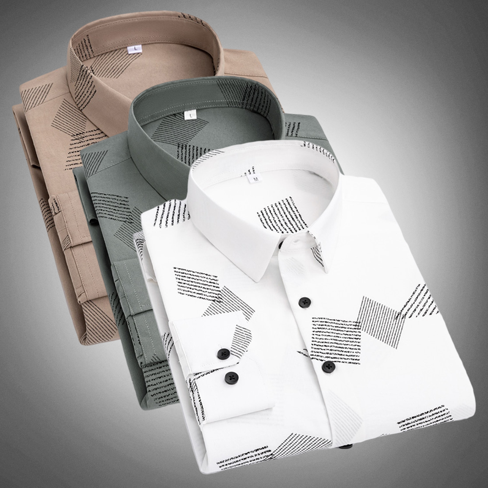 Ravello Slim Fit Cotton Blend Dress Shirt