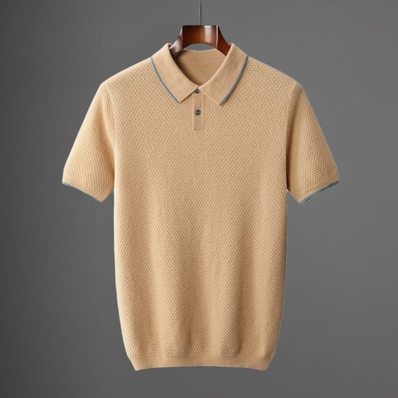Harding Slim Fit Cashmere Polo Shirt