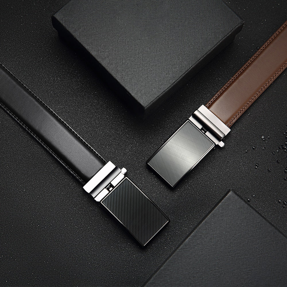 Harland Leather Ratchet Belt