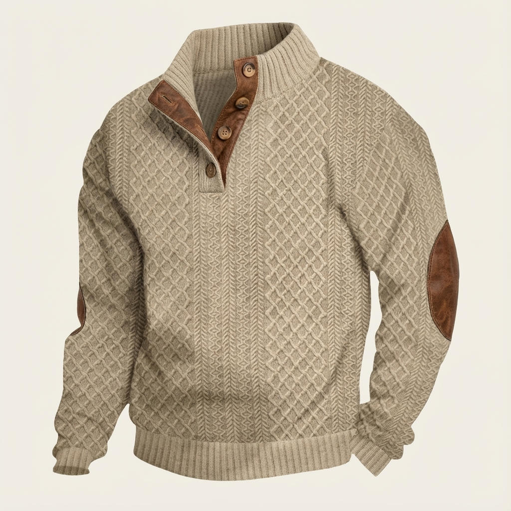 Ashford High Collar Pullover Sweater