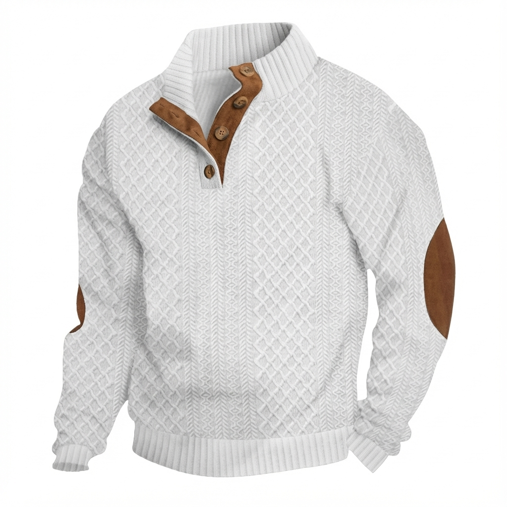Ashford High Collar Pullover Sweater