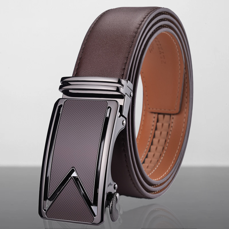 Hartley Leather Automatic Buckle Belt