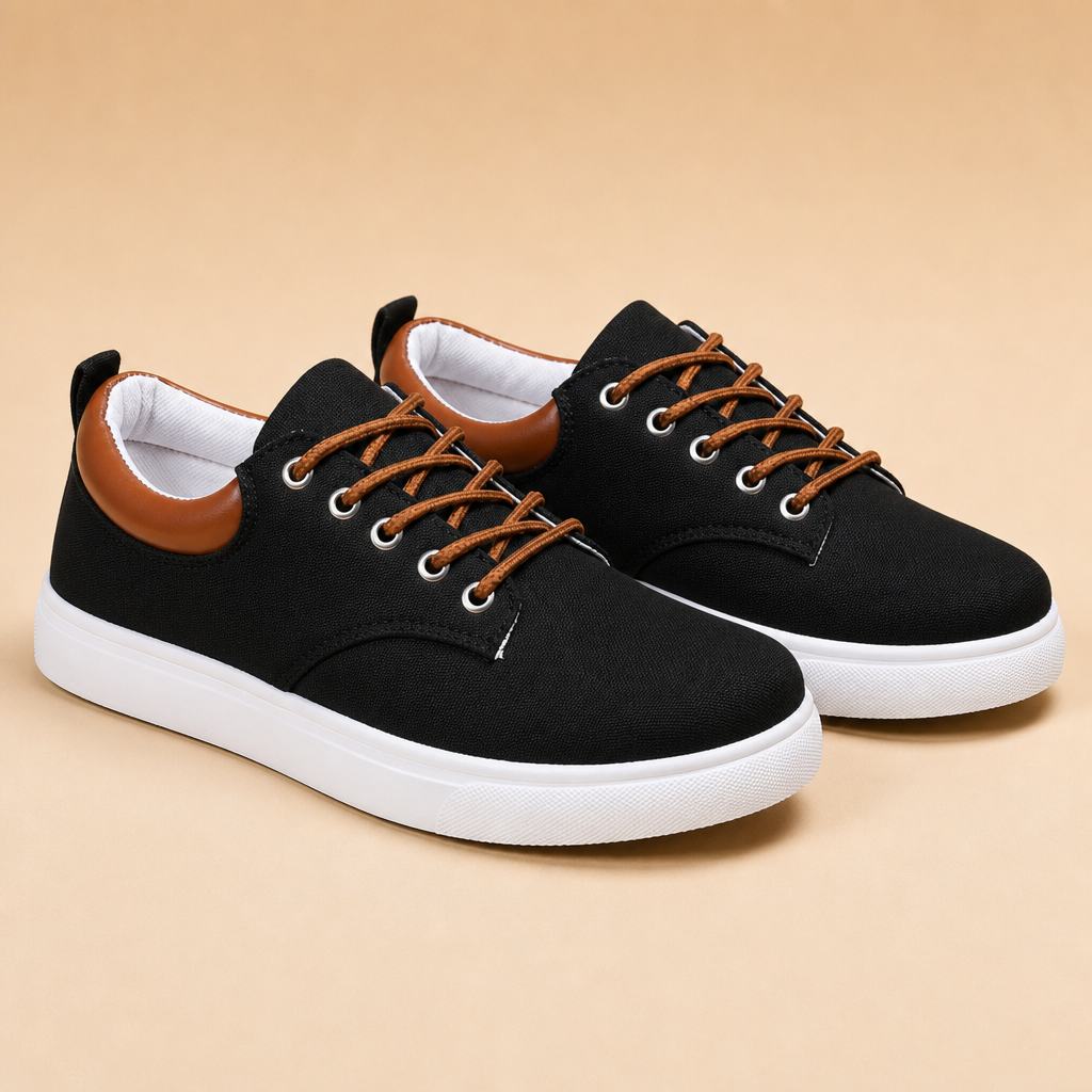 Top view of Fenton Men's Canvas Sneakers