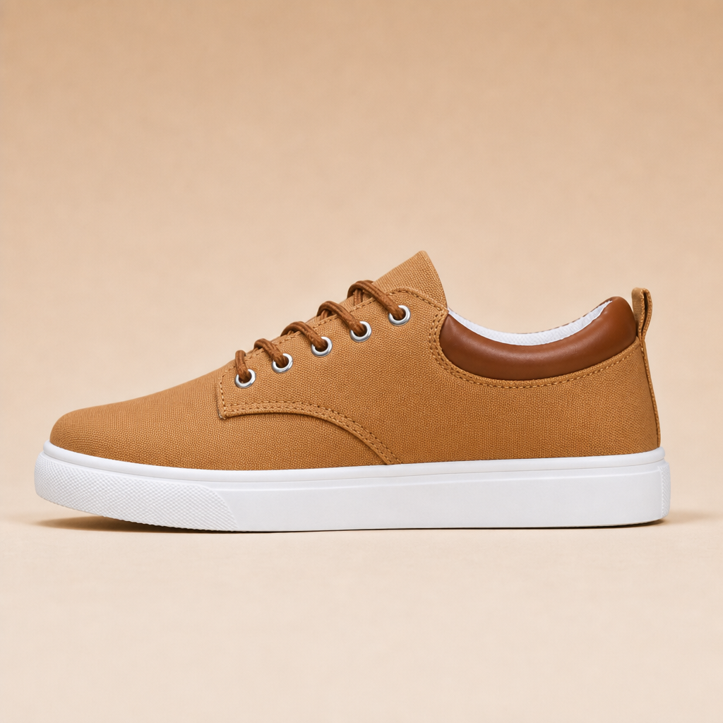 Fenton Men's Lightweight Canvas Sneakers in Blue